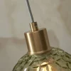 it's about RoMi Hanglamp glas Venice ovaal groen