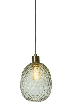 it's about RoMi Hanglamp glas Venice ovaal groen