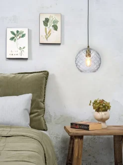 it's about RoMi Hanglamp glas Venice bol transparant