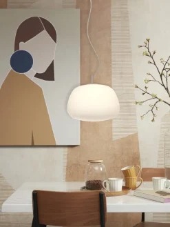 it's about RoMi Hanglamp Sapporo wit/zand L