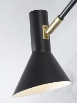 it's about RoMi Plafonniere ijzer Izmir 3-arm zwart/goud accent