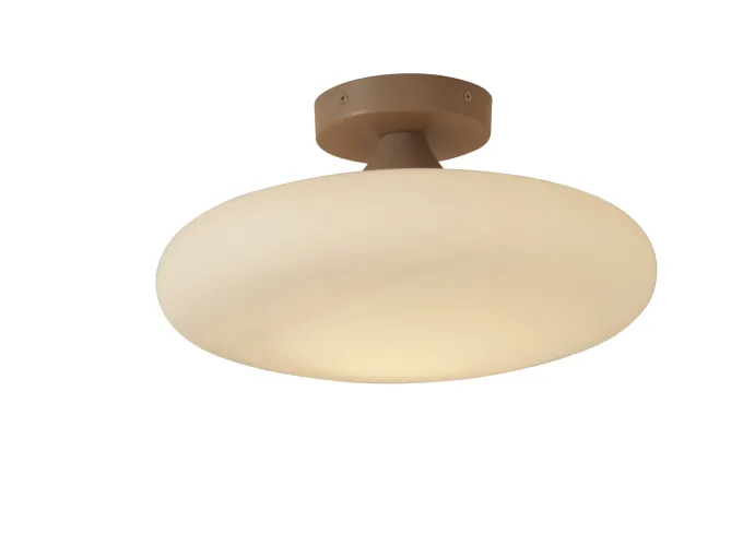 it's about RoMi Plafonniere Sapporo glas wit/zand L