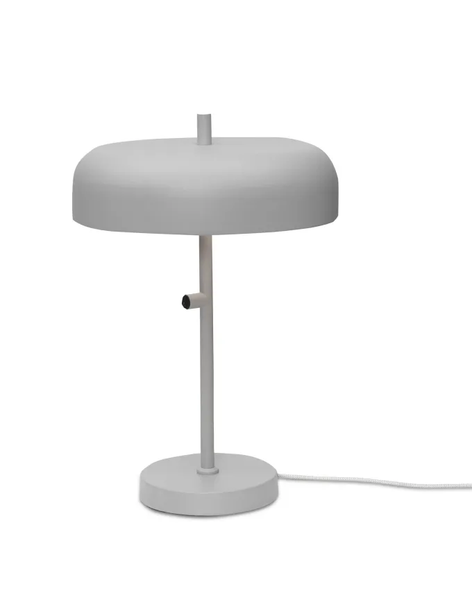 it's about RoMi Tafellamp ijzer Porto L lichtgrijs