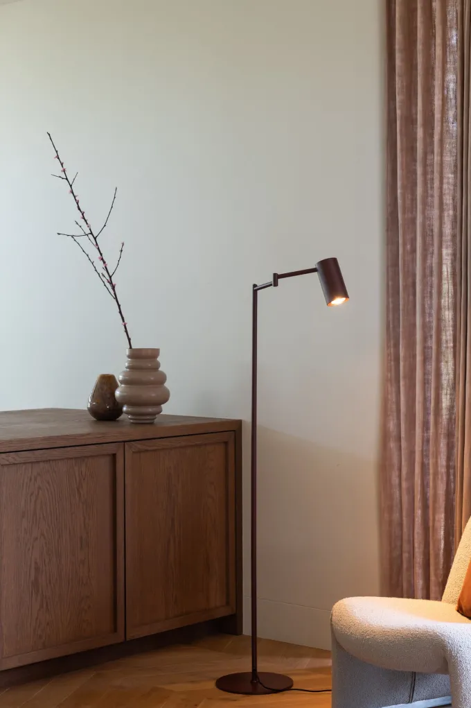 it's about RoMi Vloerlamp Bilbao burgundy