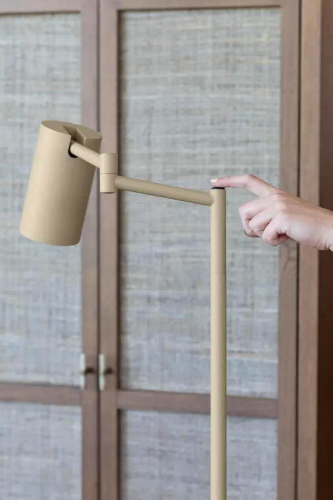 it's about RoMi Vloerlamp Bilbao beige