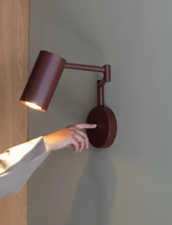 it's about RoMi Wandlamp Bilbao burgundy