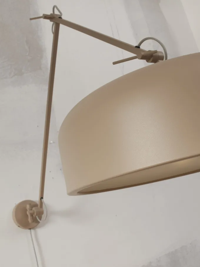 it's about RoMi Wandlamp ijzer Marseille zand
