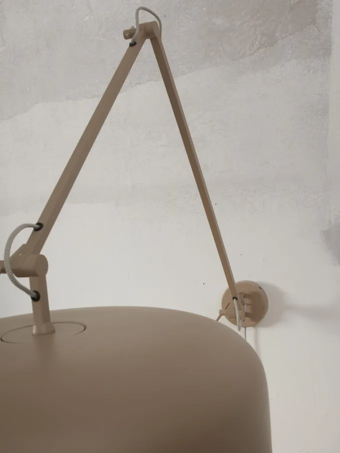it's about RoMi Wandlamp ijzer Marseille zand