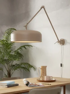 it's about RoMi Wandlamp ijzer Marseille zand