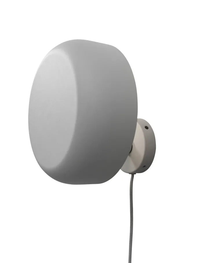 it's about RoMi Wandlamp ijzer Porto lichtgrijs