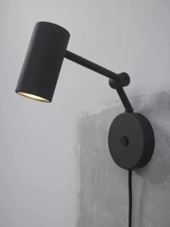 it's about RoMi Wandlamp ijzer Montreux zwart