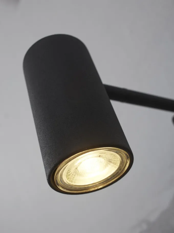 it's about RoMi Wandlamp ijzer Montreux zwart