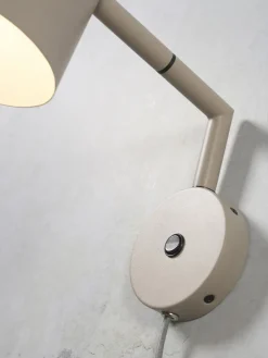 it's about RoMi Wandlamp ijzer Marseille zand