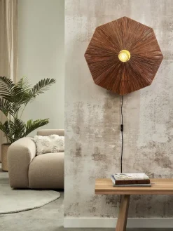 it's about RoMi Wandlamp Panama dia. 65cm bruin
