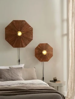 it's about RoMi Wandlamp Panama dia. 45cm bruin