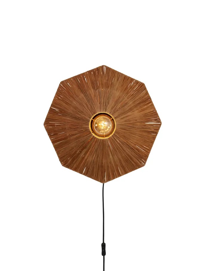 it's about RoMi Wandlamp Panama dia. 45cm bruin