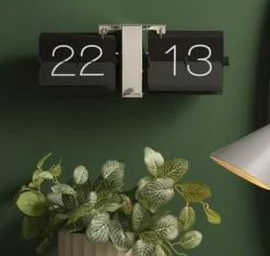 Karlsson Flip klok No Case Stand Zwart