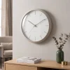 Karlsson Karlsson Klok Nirvana Globe Warmgrijs Ø 40 cm - Industriële Wandklok