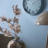 Karlsson Wandklok Elevated Classic Numbers misty blauw
