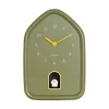 Karlsson Wandklok Modern Doggy luxury groen