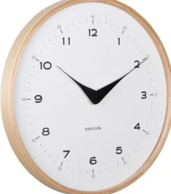 Karlsson Wandklok Osado Dome wit