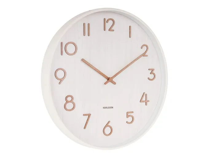 Karlsson Wandklok Pure Large wit Ø 60 cm