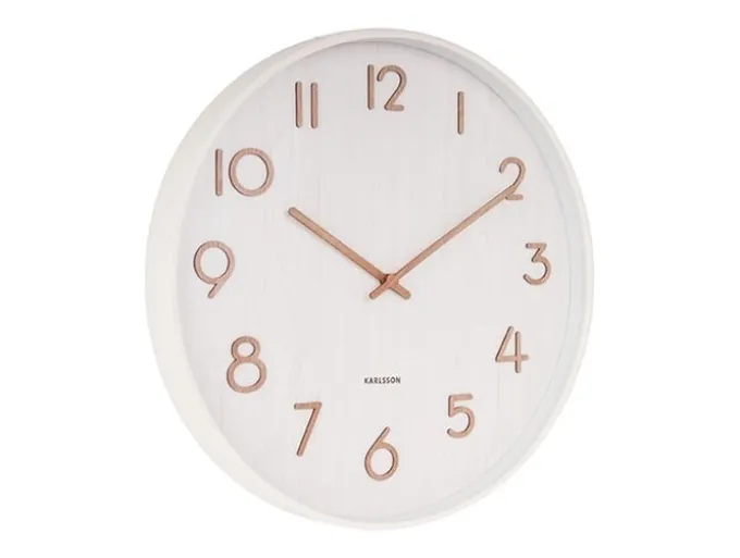 Karlsson Wandklok Pure Large wit Ø 60 cm