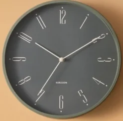 Karlsson Wandklok Regal Numbers jungle groen
