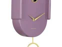Karlsson Wandklok Tweet mauve