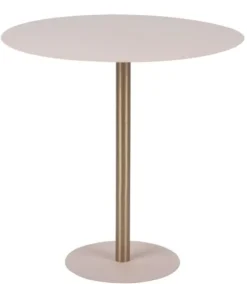 Leitmotiv Bijzettafel Dex Warm grijs Ø 50 cm