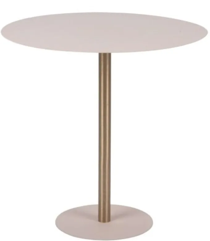 Leitmotiv Bijzettafel Dex Warm grijs Ø 50 cm