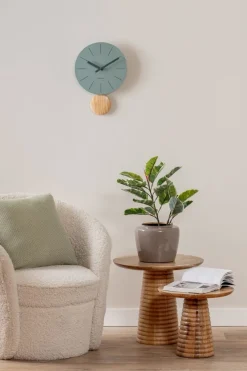 Leitmotiv Bijzettafel Force striped groot mango