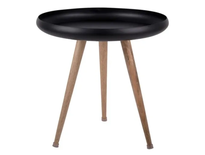 Leitmotiv Bijzettafel set van 3 Tripod met mangohouten poten