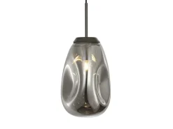 Leitmotiv Hanglamp Blown Glass Medium rookglas