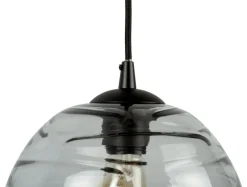 Leitmotiv Hanglamp Glamour Cone glas smoke