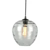 Leitmotiv Hanglamp Glamour Globe glas smoke