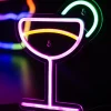 Leitmotiv Neon licht Cocktail multi colour