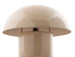 Leitmotiv Tafellamp Fat Mushroom zacht bruin