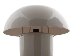 Leitmotiv Tafellamp Fat Mushroom warm grijs