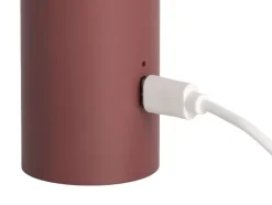 Leitmotiv Wandlamp magnetisch Paris - Burgundy rood