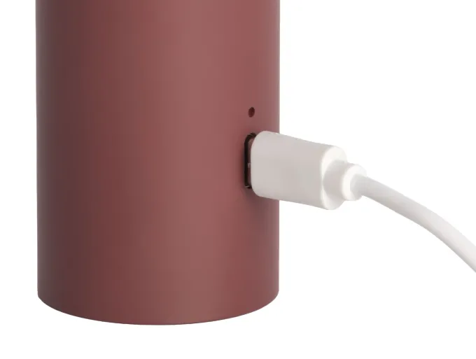 Leitmotiv Wandlamp magnetisch Paris - Burgundy rood