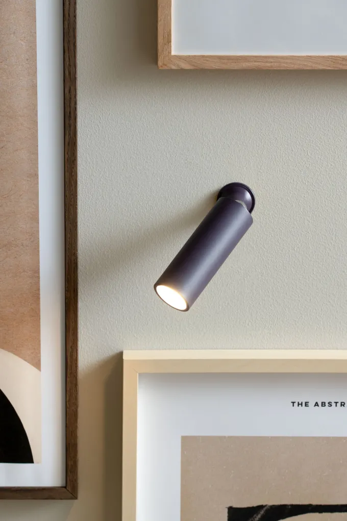 Leitmotiv Wandlamp magnetisch Paris - plum paars