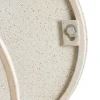 Light en Living Bijzettafel Set van 2 SADAR zand + lichtbruin gespikkeld