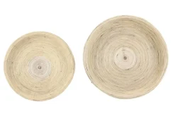 Light en Living Bijzettafel Set van 2 COLON naturel - Light en Living
