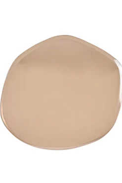 Light en Living Bijzettafel 54x45,5x48 cm DIVO spiegel bruin glas+zwart