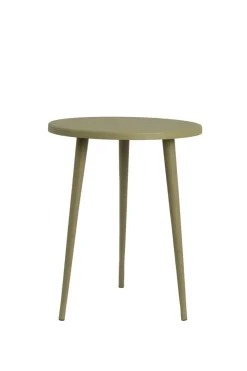 Light en Living Bijzettafel Ø40x50 cm DIMEKA olijf groen