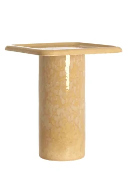 Light en Living Bijzettafel 45x45x54 cm LUARCA keramiek licht perzik