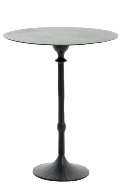 Light en Living Bijzettafel Ø50x60 cm JANNA mat zwart