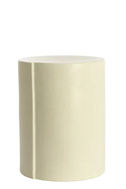 Light en Living Bijzettafel Ø33x44 cm CHULILLA keramiek mat crème