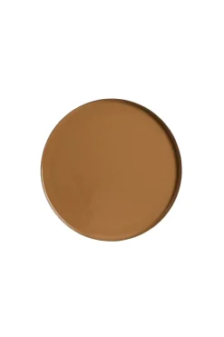 Light en Living Bijzettafel Ø30,5x50 cm JAY glans terra+mat bruin-brons